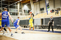 Basketball, bet-at-home Basketball Superliga 2019/20, Platzierungsrunde 3.Runde, SKN St. Pölten Basketball, Oberwart Gunners, Kostas Oikonomopouluos (25)