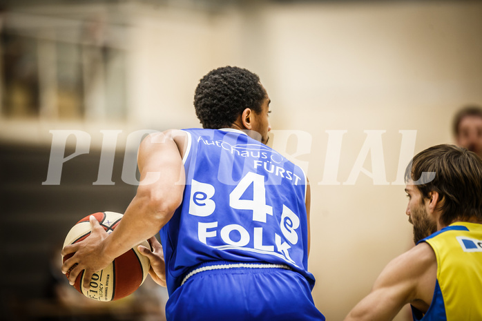 Basketball, bet-at-home Basketball Superliga 2019/20, Platzierungsrunde 3.Runde, SKN St. Pölten Basketball, Oberwart Gunners, Lawrence Alexander (4)