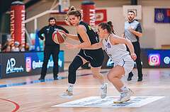 Basketball Basketball Superliga 2020/21, Grunddurchgang 12.Runde Vienna D.C. Timberwolves vs. Basket Flames
