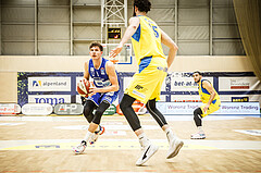 Basketball, bet-at-home Basketball Superliga 2019/20, Platzierungsrunde 3.Runde, SKN St. Pölten Basketball, Oberwart Gunners, Edi Patekar (9)