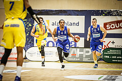 Basketball, bet-at-home Basketball Superliga 2019/20, Platzierungsrunde 3.Runde, SKN St. Pölten Basketball, Oberwart Gunners, Lawrence Alexander (4)