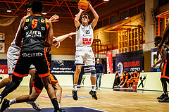 Basketball, win2day Basketball Superliga 2023/224, Grunddurchgang Runde 11, BBC Nord Dragonz, Fürstenfeld Panthers, Lukas Hahn (25)
