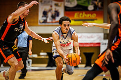 Basketball, win2day Basketball Superliga 2023/224, Grunddurchgang Runde 11, BBC Nord Dragonz, Fürstenfeld Panthers, Lukas Hahn (25)