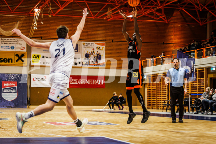 Basketball, win2day Basketball Superliga 2023/224, Grunddurchgang Runde 11, BBC Nord Dragonz, Fürstenfeld Panthers, #p4#