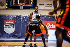 Basketball, win2day Basketball Superliga 2023/224, Grunddurchgang Runde 11, BBC Nord Dragonz, Fürstenfeld Panthers, Austen Awosika (10)