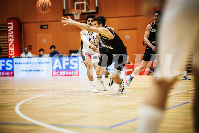 Basketball, Basketball Zweite Liga 2024/25, Grunddurchgang 4.Runde, Vienna Timberwolves, UDW Alligators, Dean-Leon Cantor (19)
