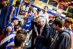Basketball, Win2Day Superliga 2024/25, Grunddurchgang 4.Runde, Traiskirchen Lions, St. Pölten, John Tsiorgiannis (Head Coach)