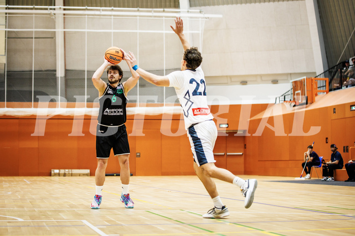 Basketball, Basketball Zweite Liga 2024/25, Grunddurchgang 4.Runde, Vienna Timberwolves, UDW Alligators, Ognjen Drljaca (6)