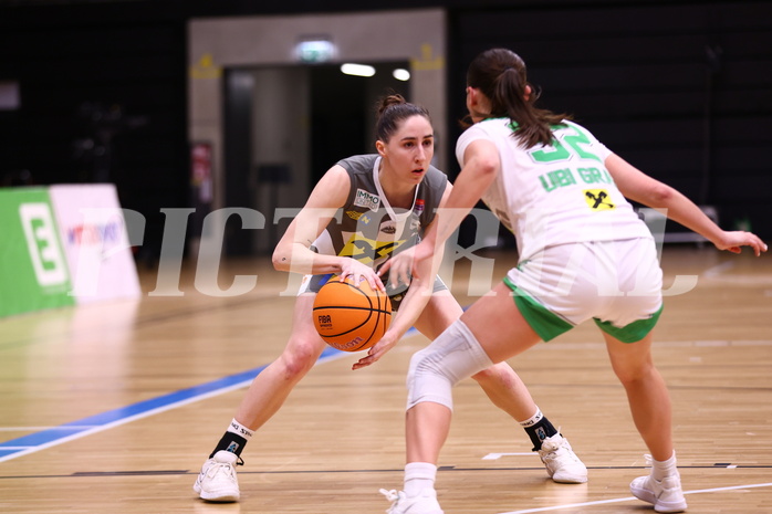 17.04.2025, Graz, Raiffeisen Sportpark, Basketball Damen Superliga 2024/25, Finale Spiel 3, UBI Graz vs. Klosterneuburg Duchess,  