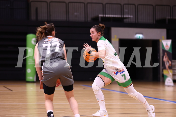 17.04.2025, Graz, Raiffeisen Sportpark, Basketball Damen Superliga 2024/25, Finale Spiel 3, UBI Graz vs. Klosterneuburg Duchess,  