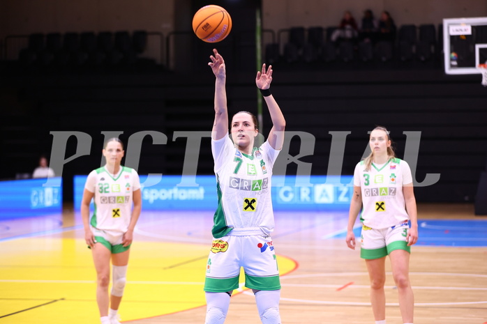 17.04.2025, Graz, Raiffeisen Sportpark, Basketball Damen Superliga 2024/25, Finale Spiel 3, UBI Graz vs. Klosterneuburg Duchess,  