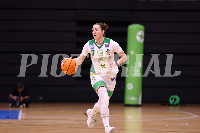 17.04.2025, Graz, Raiffeisen Sportpark, Basketball Damen Superliga 2024/25, Finale Spiel 3, UBI Graz vs. Klosterneuburg Duchess,  
