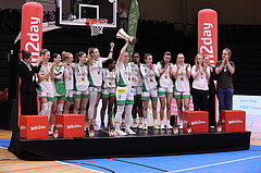 17.04.2025, Graz, Raiffeisen Sportpark, Basketball Damen Superliga 2024/25, Finale Spiel 3, UBI Graz vs. Klosterneuburg Duchess,  