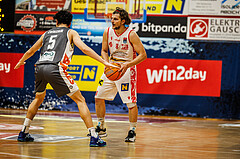 Basketball, win2day Basketball Superliga 2024/25, Playoff Viertelfinale 2. Spiel, Traiskirchen Lions, Klosterneuburg Dukes, Moritz Lanegger-Rest (8)