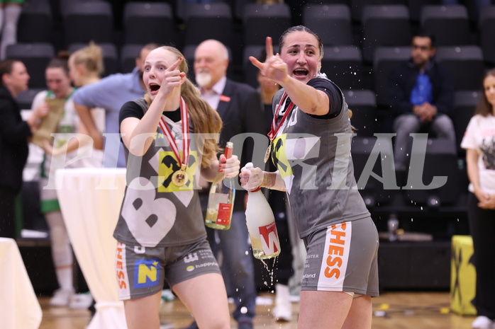 17.04.2025, Graz, Raiffeisen Sportpark, Basketball Damen Superliga 2024/25, Finale Spiel 3, UBI Graz vs. Klosterneuburg Duchess,  