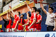 Basketball, win2day Basketball Superliga 2024/25, Playoff Viertelfinale 2. Spiel, Traiskirchen Lions, Klosterneuburg Dukes, Traiskirchen Lions