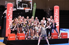17.04.2025, Graz, Raiffeisen Sportpark, Basketball Damen Superliga 2024/25, Finale Spiel 3, UBI Graz vs. Klosterneuburg Duchess,  