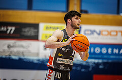 Basketball, win2day Basketball Superliga 2024/25, Playoff Viertelfinale 2. Spiel, Traiskirchen Lions, Klosterneuburg Dukes, Lennart Burgemeister (10)