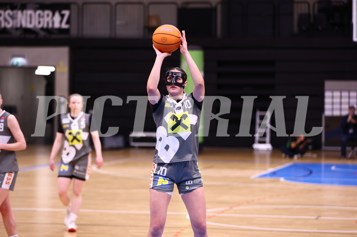17.04.2025, Graz, Raiffeisen Sportpark, Basketball Damen Superliga 2024/25, Finale Spiel 3, UBI Graz vs. Klosterneuburg Duchess,  