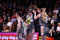 17.04.2025, Graz, Raiffeisen Sportpark, Basketball Damen Superliga 2024/25, Finale Spiel 3, UBI Graz vs. Klosterneuburg Duchess,  