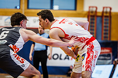 Basketball, win2day Basketball Superliga 2024/25, Playoff Viertelfinale 2. Spiel, Traiskirchen Lions, Klosterneuburg Dukes, Benedikt Güttl (7)