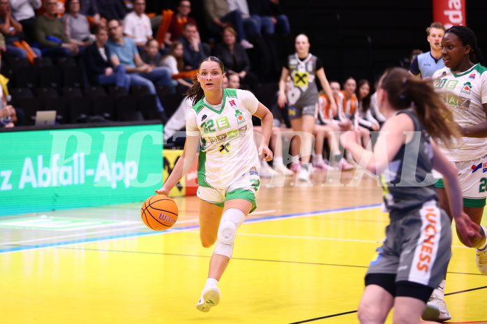 17.04.2025, Graz, Raiffeisen Sportpark, Basketball Damen Superliga 2024/25, Finale Spiel 3, UBI Graz vs. Klosterneuburg Duchess,  