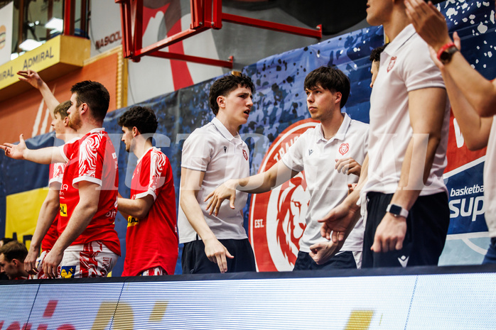 Basketball, win2day Basketball Superliga 2024/25, Playoff Viertelfinale 2. Spiel, Traiskirchen Lions, Klosterneuburg Dukes, Traiskirchen Lions