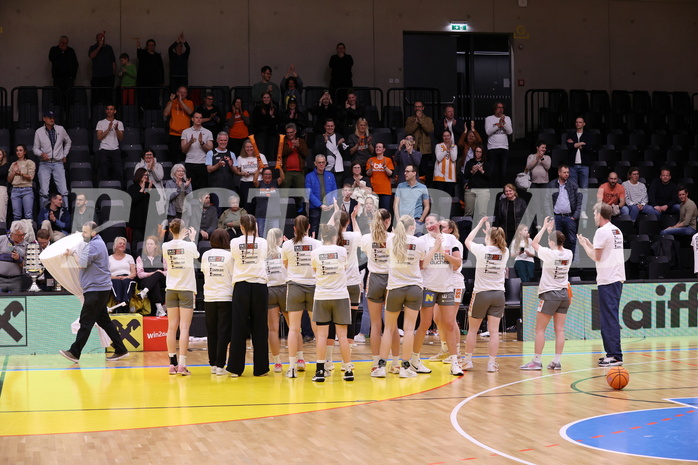 17.04.2025, Graz, Raiffeisen Sportpark, Basketball Damen Superliga 2024/25, Finale Spiel 3, UBI Graz vs. Klosterneuburg Duchess,  