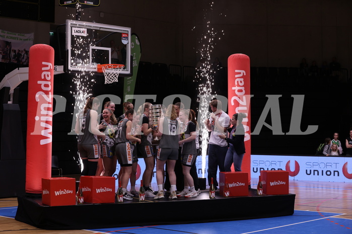 17.04.2025, Graz, Raiffeisen Sportpark, Basketball Damen Superliga 2024/25, Finale Spiel 3, UBI Graz vs. Klosterneuburg Duchess,  
