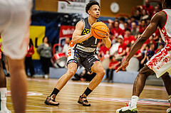 Basketball, win2day Basketball Superliga 2024/25, Playoff Viertelfinale 2. Spiel, Traiskirchen Lions, Klosterneuburg Dukes, Kyler Shon Jenkins (1)