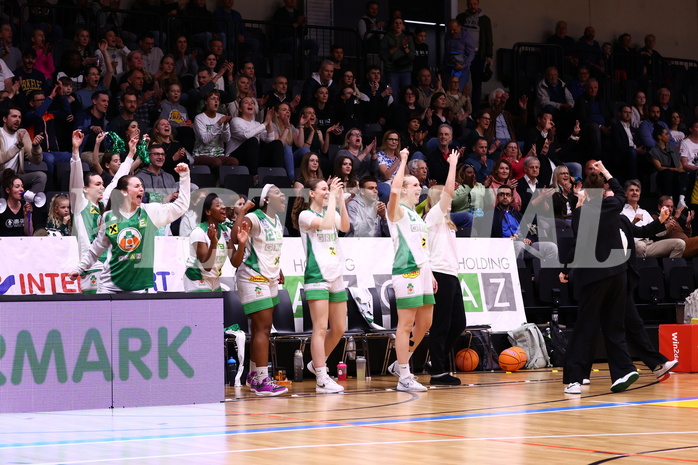 17.04.2025, Graz, Raiffeisen Sportpark, Basketball Damen Superliga 2024/25, Finale Spiel 3, UBI Graz vs. Klosterneuburg Duchess,  