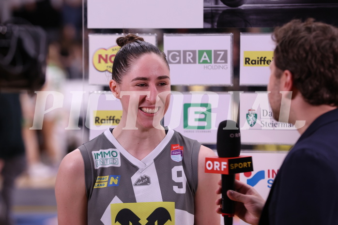 17.04.2025, Graz, Raiffeisen Sportpark, Basketball Damen Superliga 2024/25, Finale Spiel 3, UBI Graz vs. Klosterneuburg Duchess,  