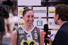 17.04.2025, Graz, Raiffeisen Sportpark, Basketball Damen Superliga 2024/25, Finale Spiel 3, UBI Graz vs. Klosterneuburg Duchess,  