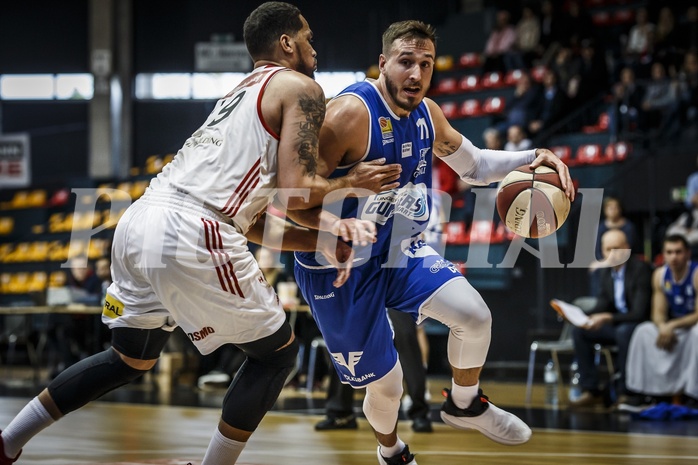 Basketball, ABL 2018/19, Playoff VF Spiel 3, Oberwart Gunners, BC Vienna, Hayden Thomas Lescault (11)