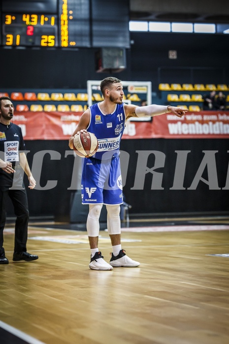 Basketball, ABL 2018/19, Playoff VF Spiel 3, Oberwart Gunners, BC Vienna, Hayden Thomas Lescault (11)