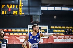 Basketball, ABL 2018/19, Playoff VF Spiel 3, Oberwart Gunners, BC Vienna, Hayden Thomas Lescault (11)