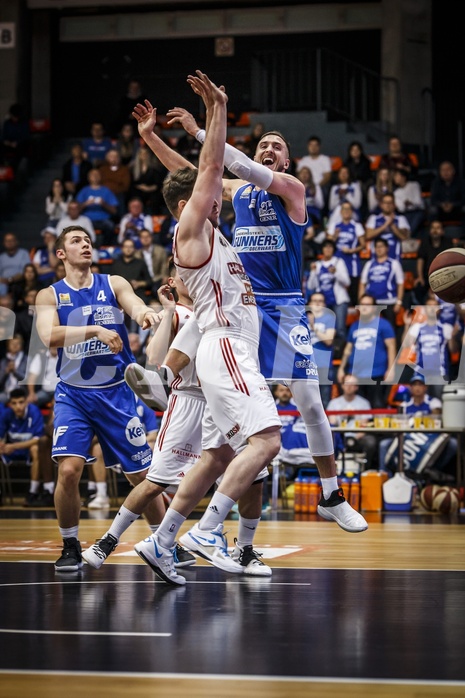 Basketball, ABL 2018/19, Playoff VF Spiel 3, Oberwart Gunners, BC Vienna, Hayden Thomas Lescault (11)