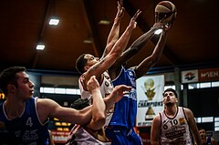 Basketball, ABL 2018/19, Playoff VF Spiel 3, BC Vienna, Oberwart Gunners, Christopher Tawiah (14)