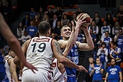 Basketball, ABL 2018/19, Playoff VF Spiel 3, Oberwart Gunners, BC Vienna, Renato Poljak (16)