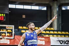 Basketball, ABL 2018/19, Playoff VF Spiel 3, Oberwart Gunners, BC Vienna, Hayden Thomas Lescault (11)