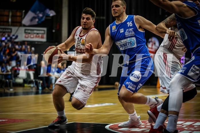 Basketball, ABL 2018/19, Playoff VF Spiel 3, BC Vienna, Oberwart Gunners, Luka Gvozden (10)