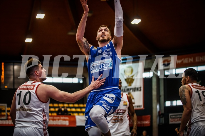 Basketball, ABL 2018/19, Playoff VF Spiel 3, BC Vienna, Oberwart Gunners, Hayden Thomas Lescault (11)