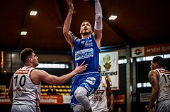 Basketball, ABL 2018/19, Playoff VF Spiel 3, BC Vienna, Oberwart Gunners, Hayden Thomas Lescault (11)