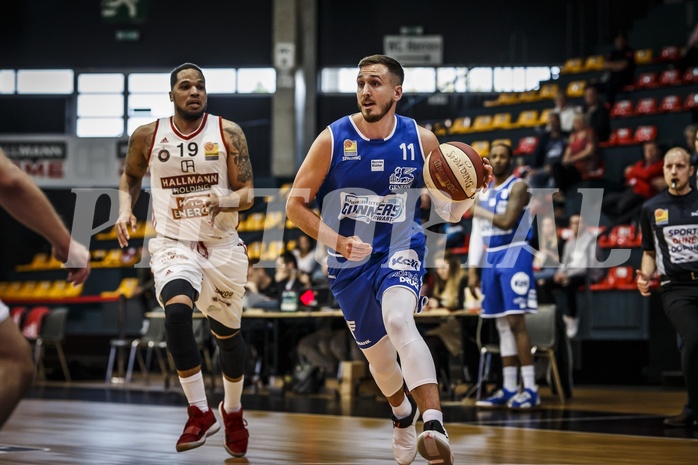 Basketball, ABL 2018/19, Playoff VF Spiel 3, Oberwart Gunners, BC Vienna, Hayden Thomas Lescault (11)