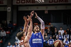 Basketball, ABL 2018/19, Playoff VF Spiel 3, Oberwart Gunners, BC Vienna, Hayden Thomas Lescault (11)