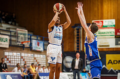 Basketball, Admiral Basketball Superliga 2019/20, Platzierungsrunde 3.Runde, Oberwart Gunners, Gmunden Swans, Lawrence Alexander (6)