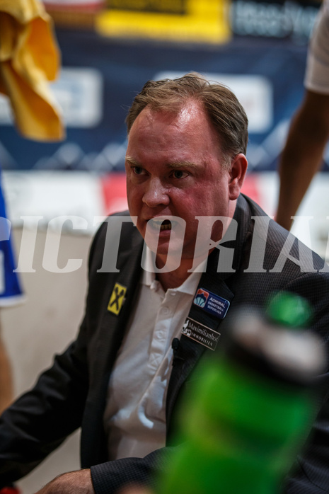 Basketball, Admiral Basketball Superliga 2019/20, Platzierungsrunde 3. Runde, Oberwart Gunners, Gmunden Swans, Anton Mirolybov (Head Coach)