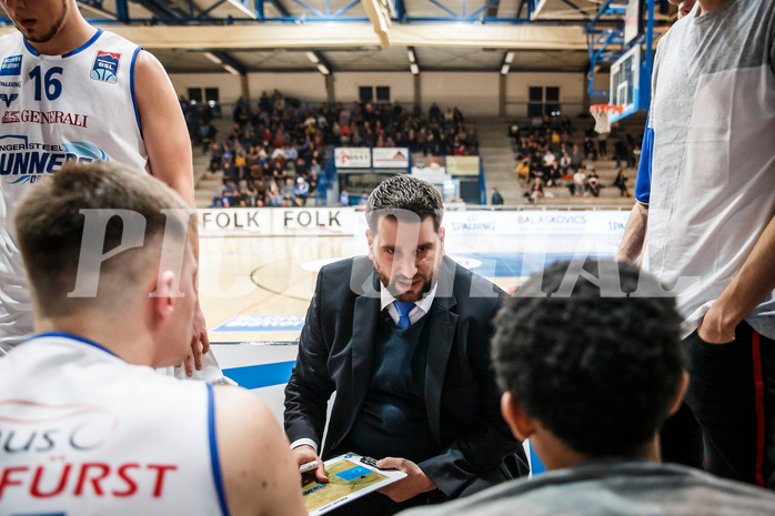 Basketball, Admiral Basketball Superliga 2019/20, Platzierungsrunde 3.Runde, Oberwart Gunners, Gmunden Swans, Horst Leitner (Coach)