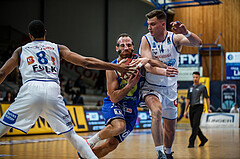Basketball, Admiral Basketball Superliga 2019/20, Platzierungsrunde 3. Runde, Oberwart Gunners, Gmunden Swans, Enis Murati (4)