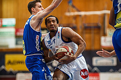 Basketball, Admiral Basketball Superliga 2019/20, Platzierungsrunde 3.Runde, Oberwart Gunners, Gmunden Swans, Lawrence Alexander (6)